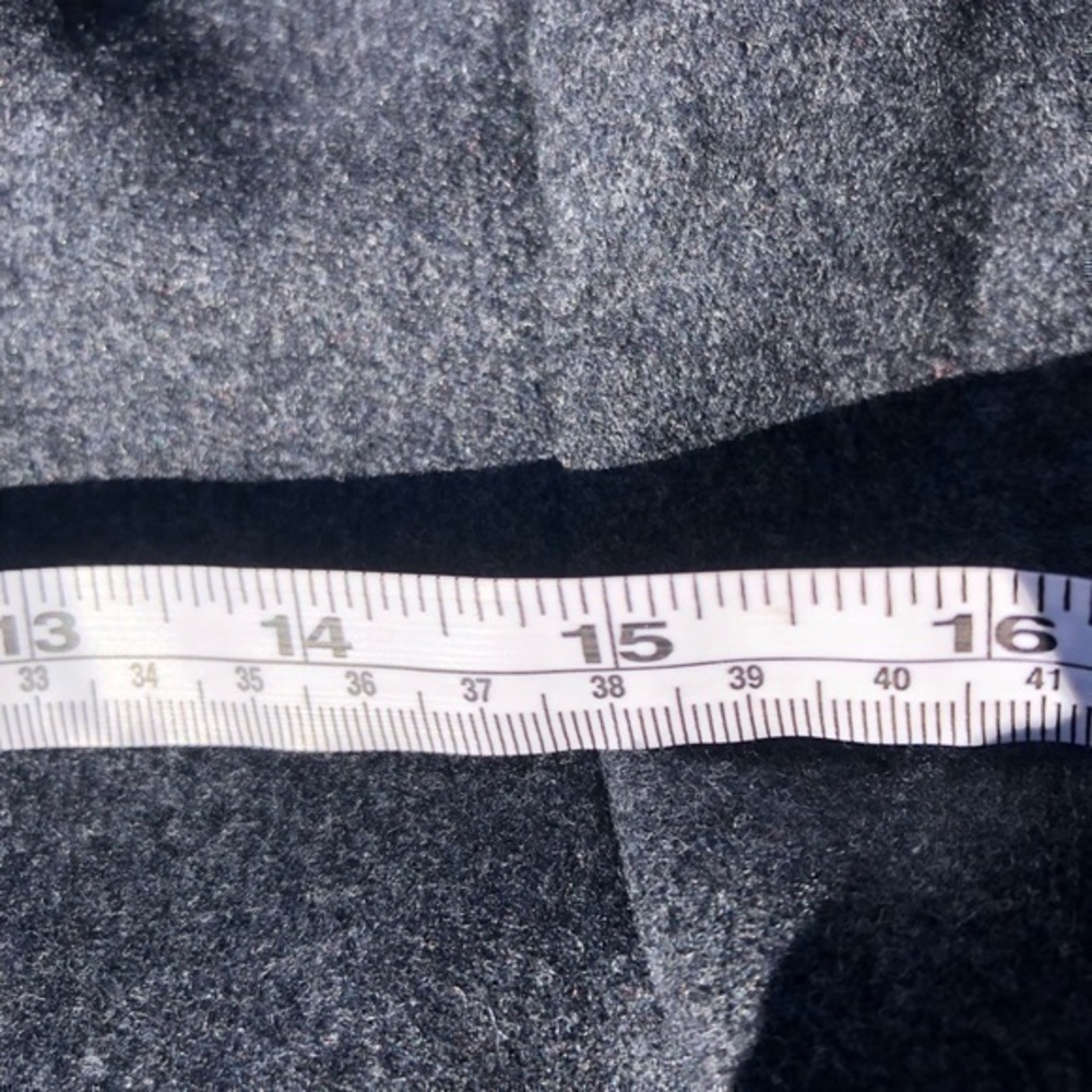 Pendelton 100%Wool Grey Single Button Blazer Size… - image 3